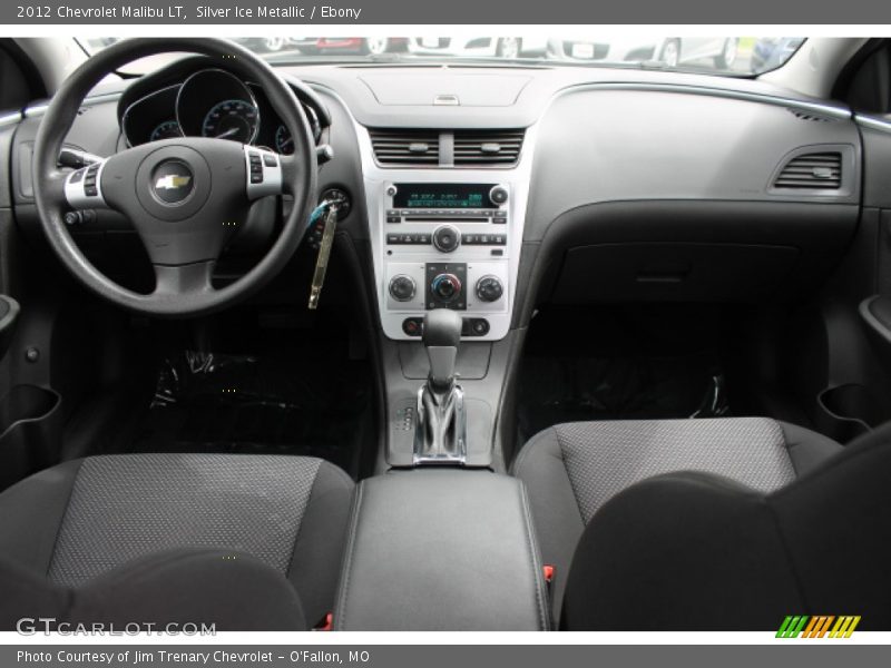 Silver Ice Metallic / Ebony 2012 Chevrolet Malibu LT