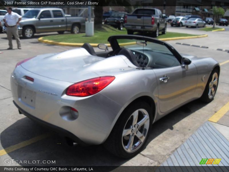 Cool Silver / Ebony 2007 Pontiac Solstice GXP Roadster