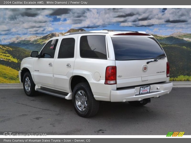 White Diamond / Pewter Gray 2004 Cadillac Escalade AWD