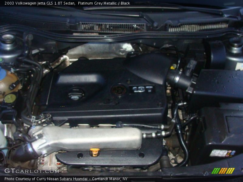 Platinum Grey Metallic / Black 2003 Volkswagen Jetta GLS 1.8T Sedan