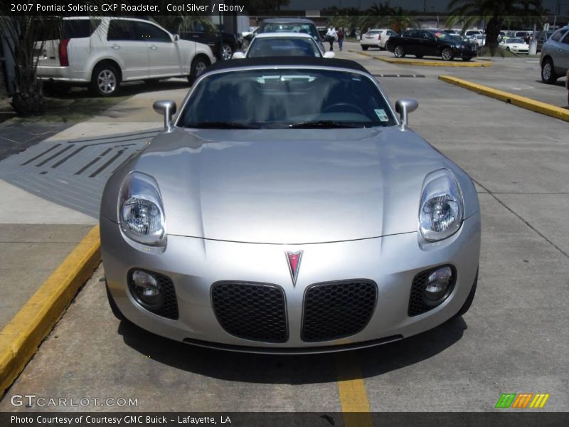 Cool Silver / Ebony 2007 Pontiac Solstice GXP Roadster