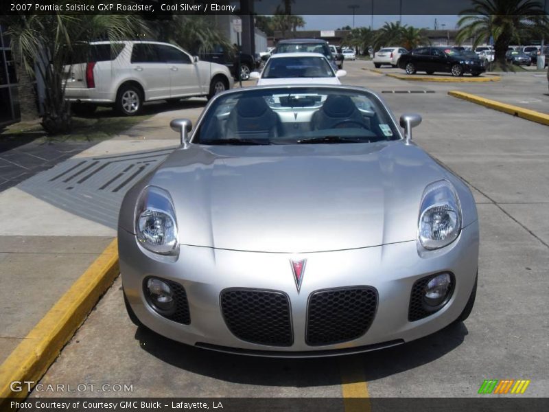 Cool Silver / Ebony 2007 Pontiac Solstice GXP Roadster