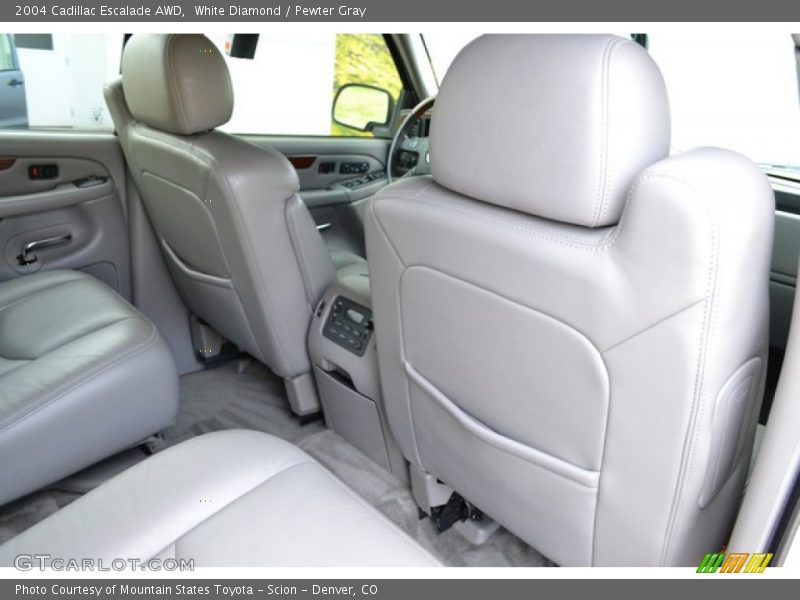 White Diamond / Pewter Gray 2004 Cadillac Escalade AWD