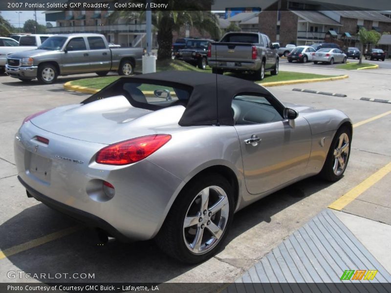 Cool Silver / Ebony 2007 Pontiac Solstice GXP Roadster