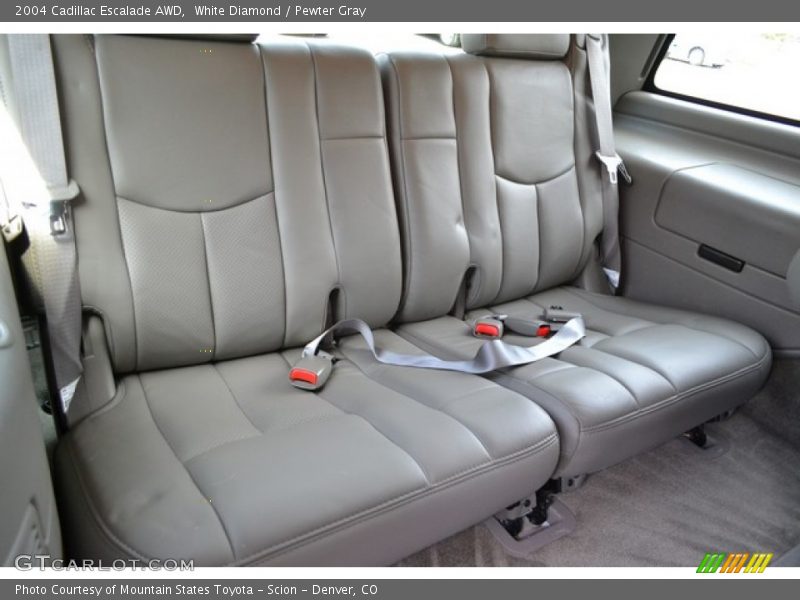 White Diamond / Pewter Gray 2004 Cadillac Escalade AWD