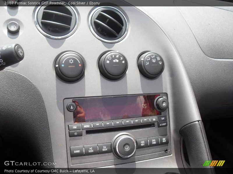 Cool Silver / Ebony 2007 Pontiac Solstice GXP Roadster