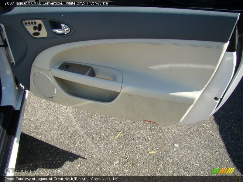 White Onyx / Ivory/Slate 2007 Jaguar XK XK8 Convertible