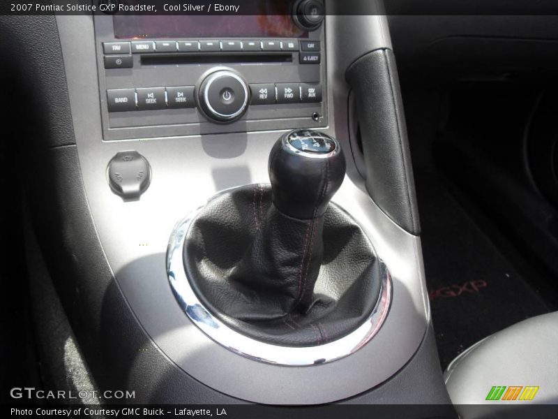 Cool Silver / Ebony 2007 Pontiac Solstice GXP Roadster