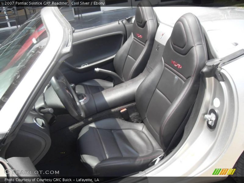 Cool Silver / Ebony 2007 Pontiac Solstice GXP Roadster