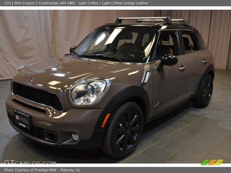 Light Coffee / Light Coffee Lounge Leather 2011 Mini Cooper S Countryman All4 AWD