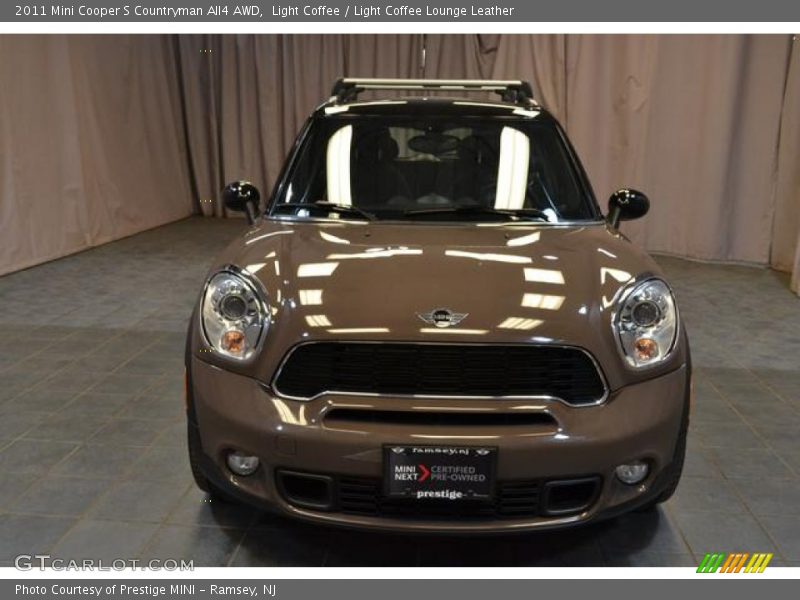 Light Coffee / Light Coffee Lounge Leather 2011 Mini Cooper S Countryman All4 AWD