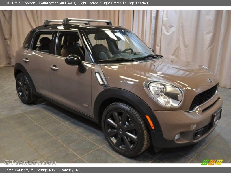 Light Coffee / Light Coffee Lounge Leather 2011 Mini Cooper S Countryman All4 AWD