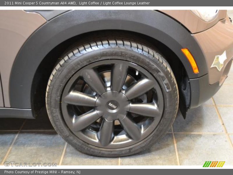 Light Coffee / Light Coffee Lounge Leather 2011 Mini Cooper S Countryman All4 AWD