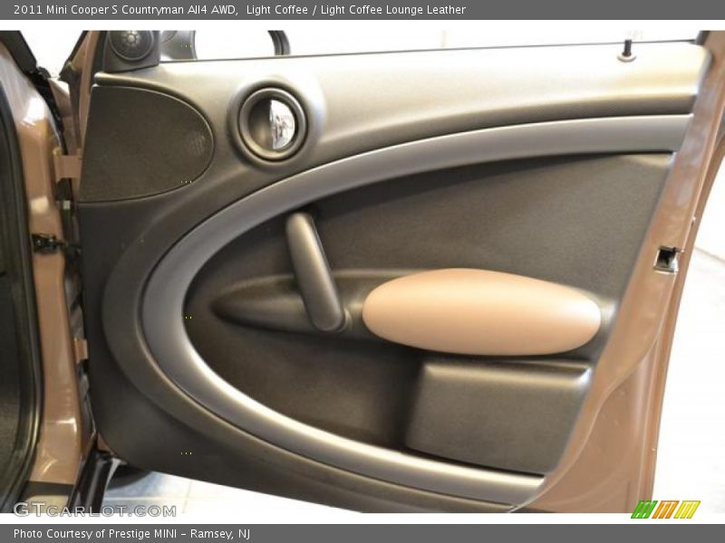 Light Coffee / Light Coffee Lounge Leather 2011 Mini Cooper S Countryman All4 AWD