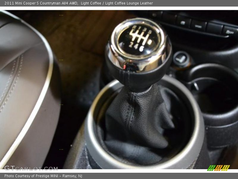 Light Coffee / Light Coffee Lounge Leather 2011 Mini Cooper S Countryman All4 AWD