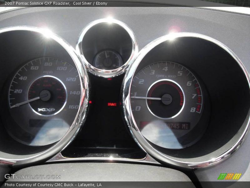 Cool Silver / Ebony 2007 Pontiac Solstice GXP Roadster