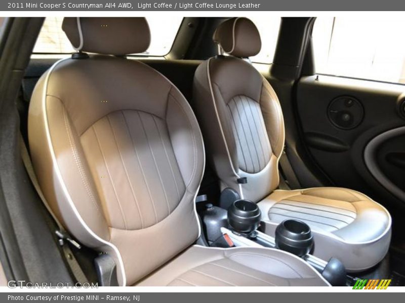 Light Coffee / Light Coffee Lounge Leather 2011 Mini Cooper S Countryman All4 AWD