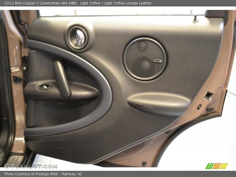 Light Coffee / Light Coffee Lounge Leather 2011 Mini Cooper S Countryman All4 AWD