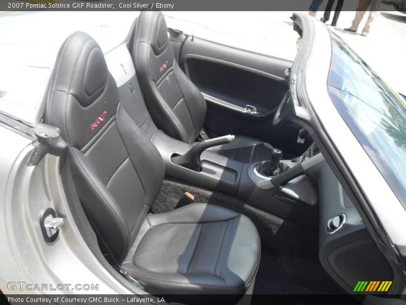 Cool Silver / Ebony 2007 Pontiac Solstice GXP Roadster