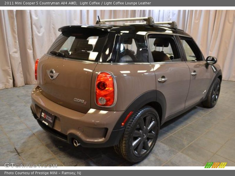 Light Coffee / Light Coffee Lounge Leather 2011 Mini Cooper S Countryman All4 AWD