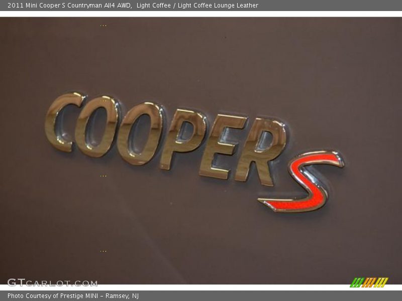 Light Coffee / Light Coffee Lounge Leather 2011 Mini Cooper S Countryman All4 AWD