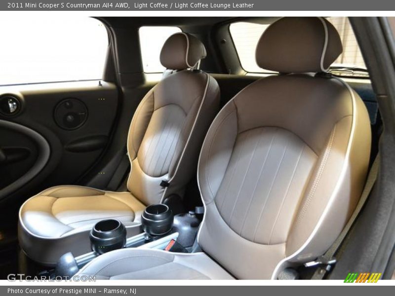 Light Coffee / Light Coffee Lounge Leather 2011 Mini Cooper S Countryman All4 AWD