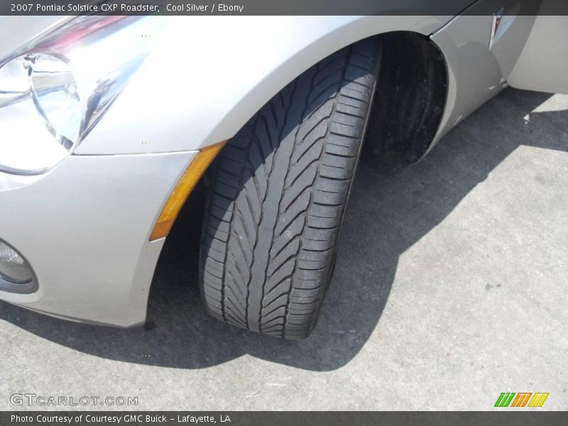 Cool Silver / Ebony 2007 Pontiac Solstice GXP Roadster