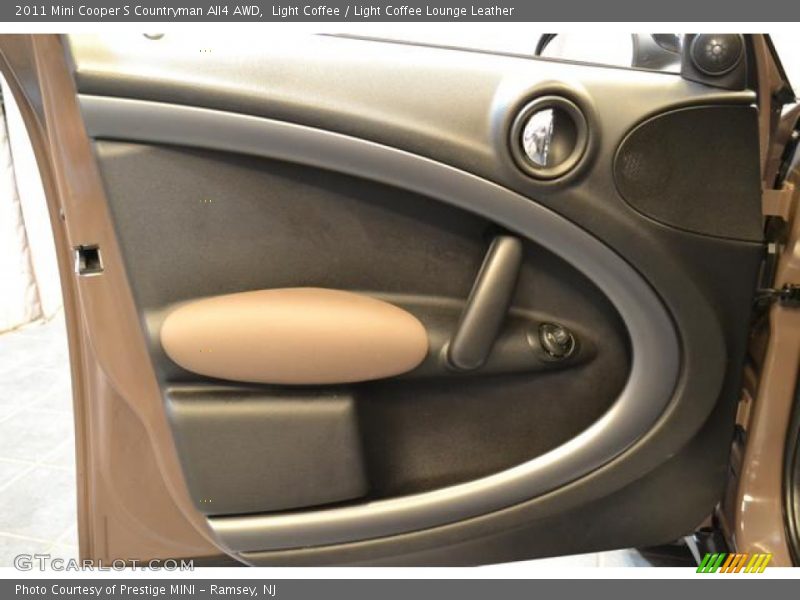 Light Coffee / Light Coffee Lounge Leather 2011 Mini Cooper S Countryman All4 AWD