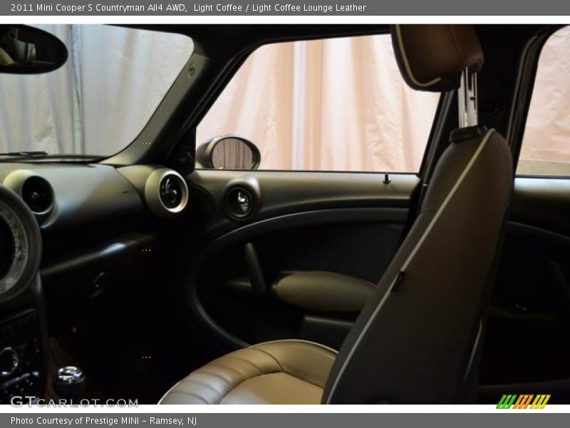 Light Coffee / Light Coffee Lounge Leather 2011 Mini Cooper S Countryman All4 AWD