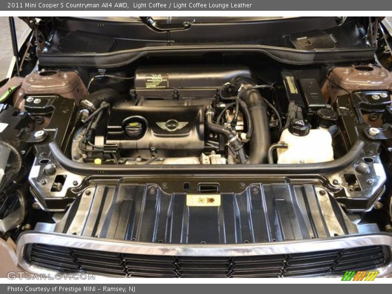 Light Coffee / Light Coffee Lounge Leather 2011 Mini Cooper S Countryman All4 AWD
