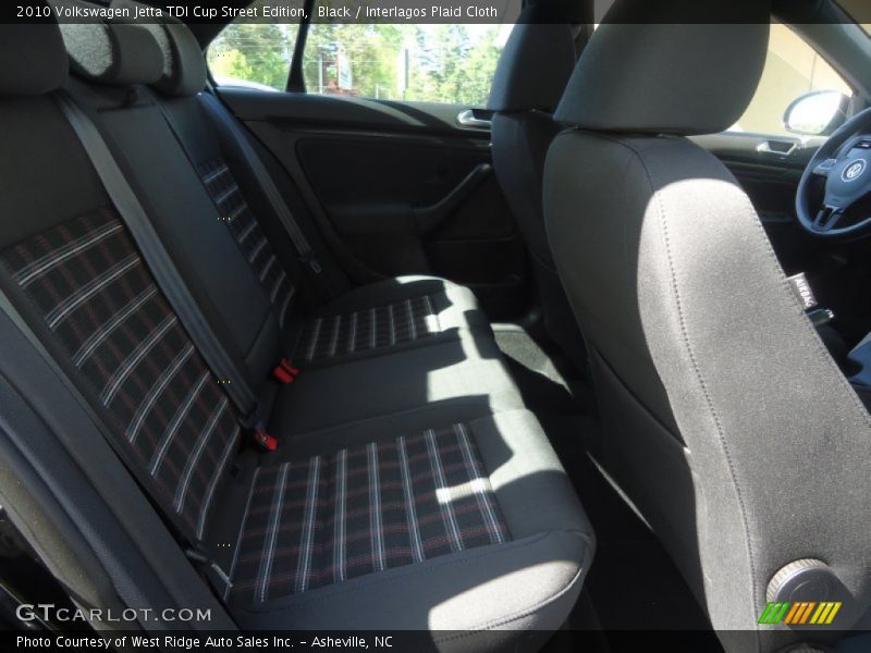 Rear Seat of 2010 Jetta TDI Cup Street Edition