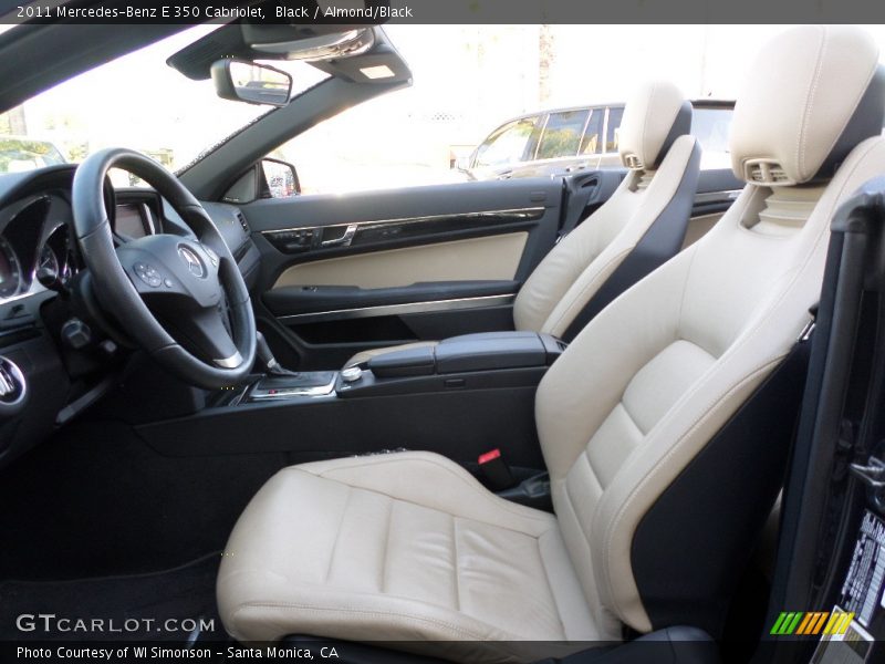  2011 E 350 Cabriolet Almond/Black Interior