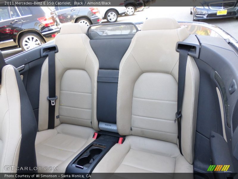 Rear Seat of 2011 E 350 Cabriolet