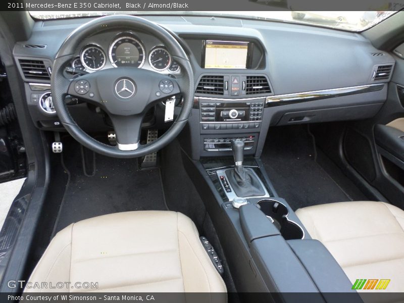 Almond/Black Interior - 2011 E 350 Cabriolet 