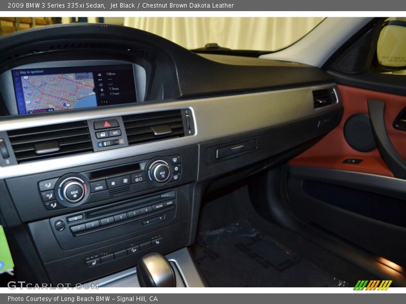 Jet Black / Chestnut Brown Dakota Leather 2009 BMW 3 Series 335xi Sedan