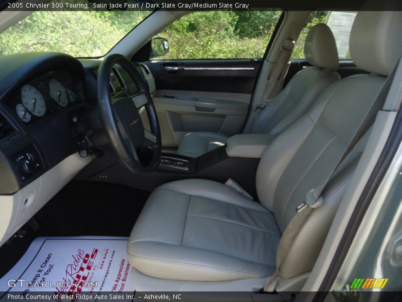 Satin Jade Pearl / Dark Slate Gray/Medium Slate Gray 2005 Chrysler 300 Touring