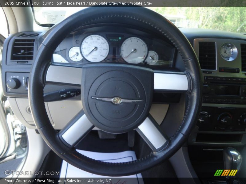 Satin Jade Pearl / Dark Slate Gray/Medium Slate Gray 2005 Chrysler 300 Touring