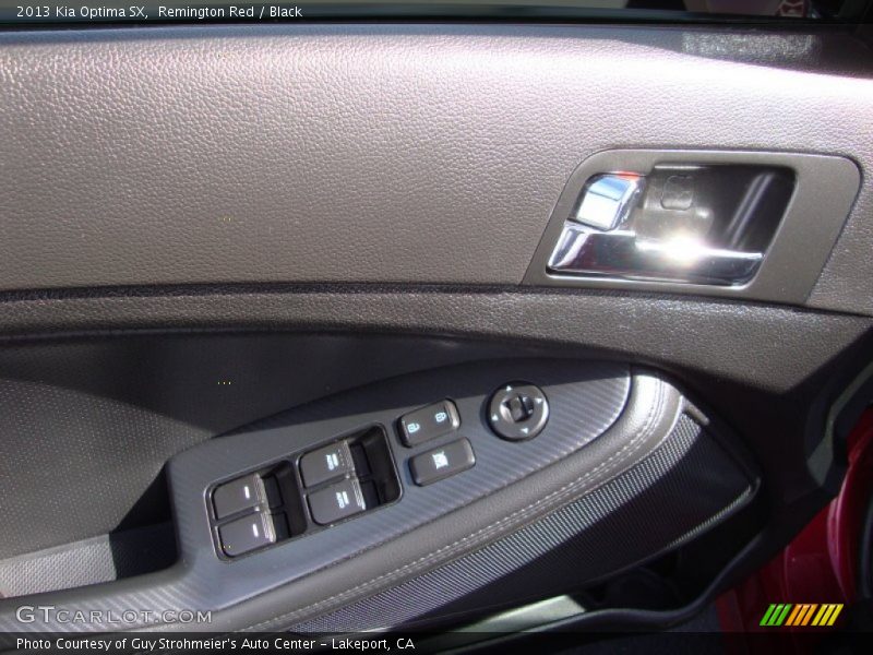 Remington Red / Black 2013 Kia Optima SX