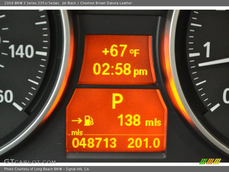 Jet Black / Chestnut Brown Dakota Leather 2009 BMW 3 Series 335xi Sedan