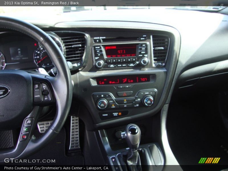 Remington Red / Black 2013 Kia Optima SX