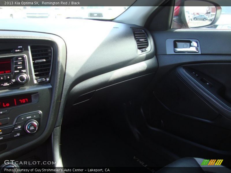Remington Red / Black 2013 Kia Optima SX