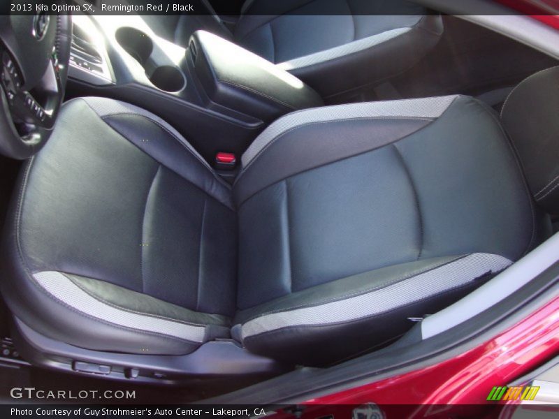 Remington Red / Black 2013 Kia Optima SX