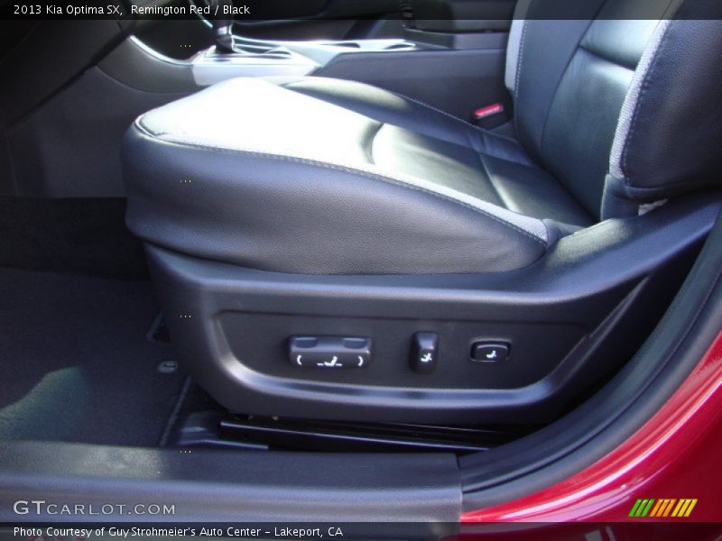 Remington Red / Black 2013 Kia Optima SX