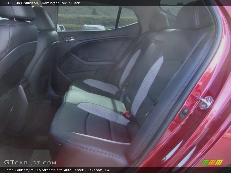 Remington Red / Black 2013 Kia Optima SX