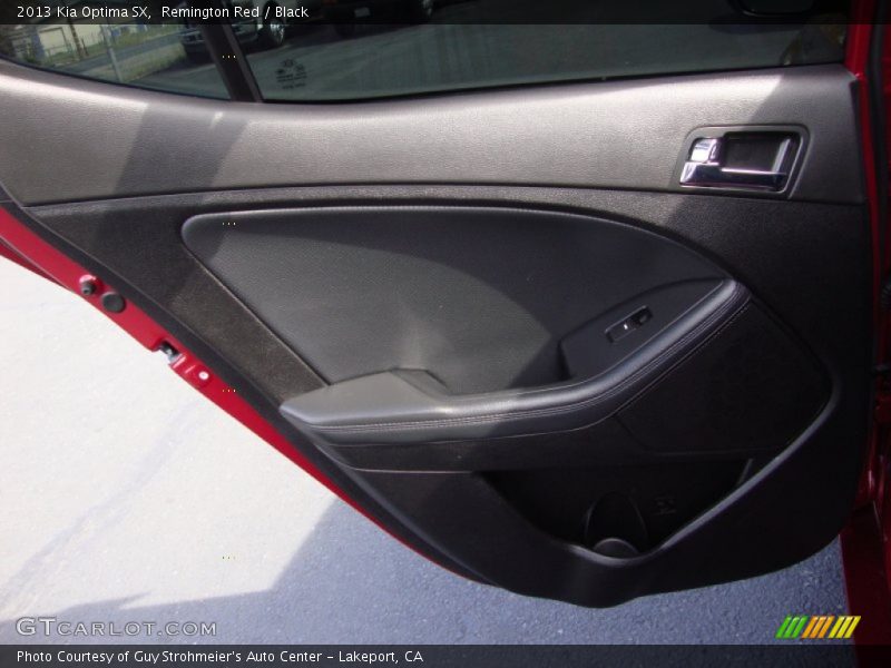 Remington Red / Black 2013 Kia Optima SX