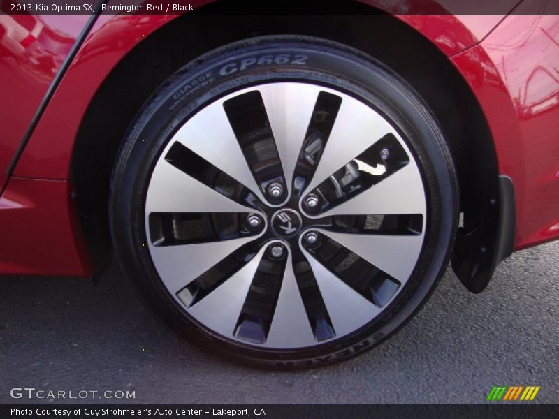 Remington Red / Black 2013 Kia Optima SX