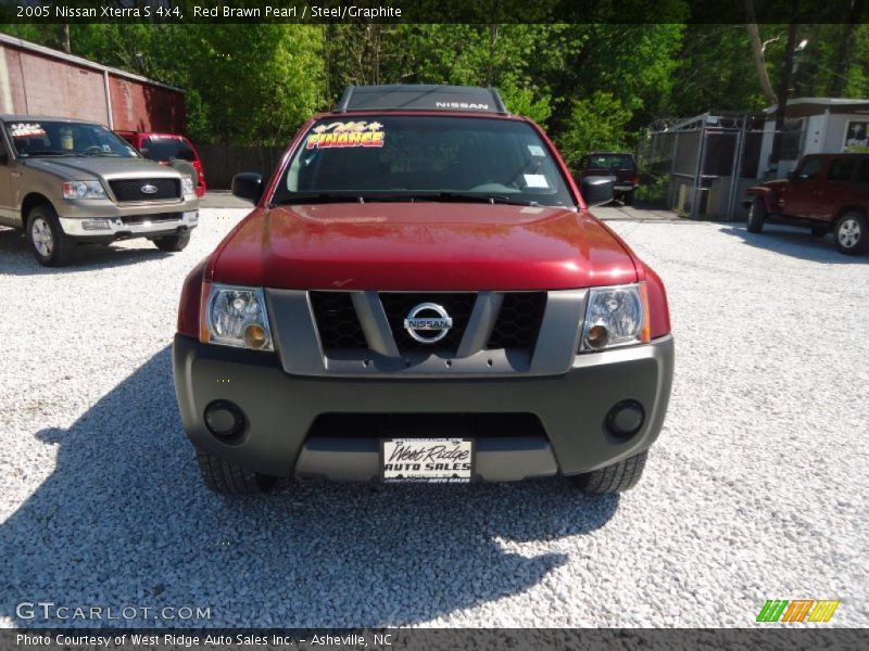 Red Brawn Pearl / Steel/Graphite 2005 Nissan Xterra S 4x4