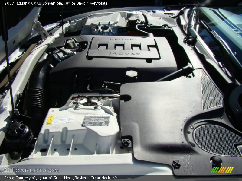 White Onyx / Ivory/Slate 2007 Jaguar XK XK8 Convertible