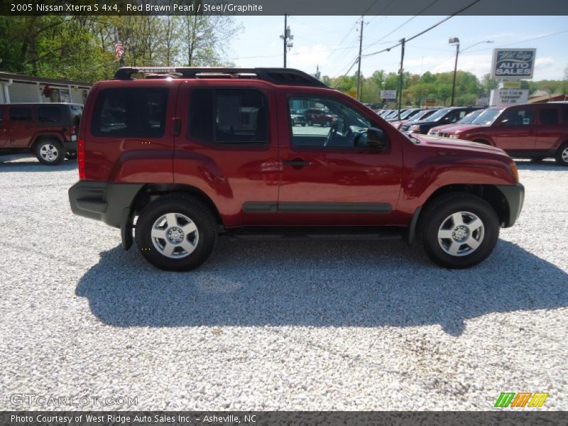 Red Brawn Pearl / Steel/Graphite 2005 Nissan Xterra S 4x4