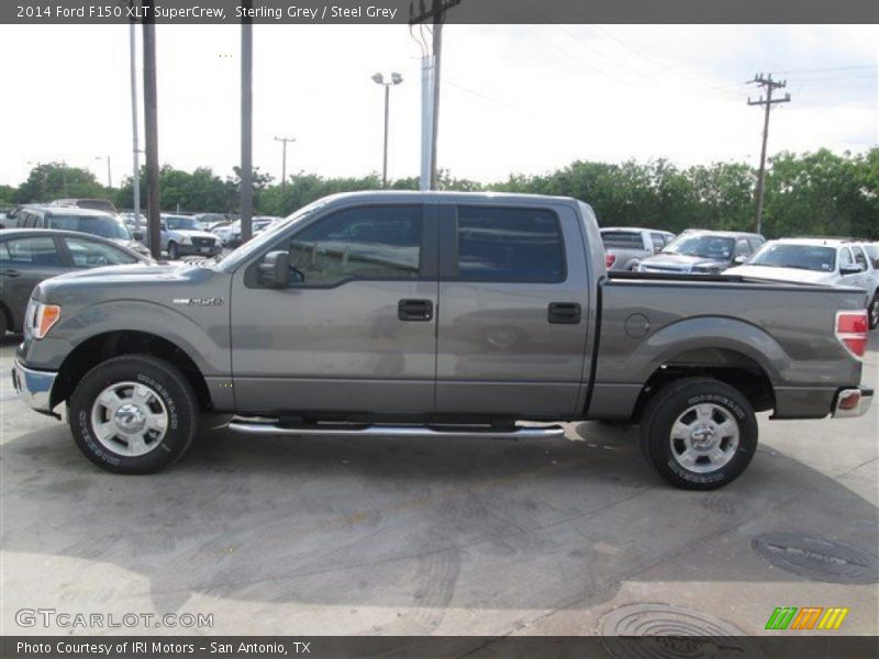 Sterling Grey / Steel Grey 2014 Ford F150 XLT SuperCrew